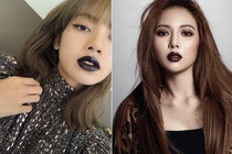 Lisa, HyunA đánh môi thâm vẫn được khen xinh đẹp