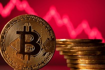 Chứng khoán Mỹ kéo giá Bitcoin giảm sâu