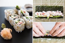Sushi cuon kieu California moi la hap dan hinh anh