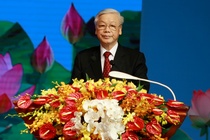 Tong bi thu: 'Quan he Viet - Lao mai mai vung ben hon nui, hon song' hinh anh