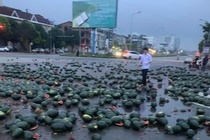 Canh tuong chua tung thay sau vu tai nan giao thong giua nga tu hinh anh