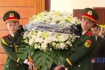Lanh dao Dang, Nha nuoc Lao vieng nguyen Chu tich nuoc Tran Duc Luong hinh anh