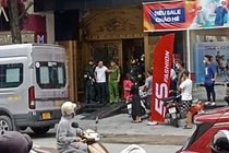 Cong an kham xet 3 ngoi nha lien quan dai ca giang ho o Thanh Hoa hinh anh
