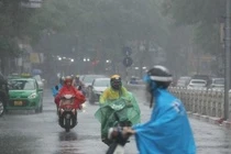 Tu chieu toi nay, mien Bac don mua lon dien rong hinh anh