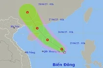 Ap thap nhiet doi gay mua lon dien rong hinh anh
