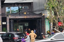 Canh sat xuat hien tai nha dai ca giang ho Manh 'Go' o Thanh Hoa hinh anh