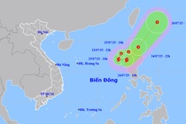 Bao so 3 vua tan, gan Bien Dong lai xuat hien ap thap nhiet doi hinh anh