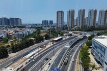 Thong xe cau vuot tai nut giao lon nhat TP.HCM hinh anh