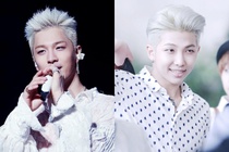 Taeyang, RM và dàn sao Hàn nâng tầm nhan sắc nhờ màu tóc bạch kim