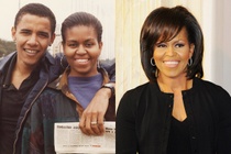 Michelle Obama luon dung mot mon phu kien tu khi con tre hinh anh