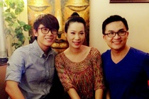Hoa Hiep ru ban be nghe si hat ve me hinh anh
