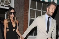 Victoria Beckham xuat hien sau vu bat hoa voi con dau hinh anh