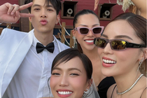 Kỳ Duyên, Minh Triệu dự cưới Diệu Nhi - Anh Tú