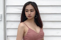 Tran Thanh, Hong Van ung ho tien giup Ngan Hoa chua suy than hinh anh