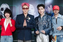 Phuong Ly, Dieu Nhi khoe anh ben G-Dragon hinh anh