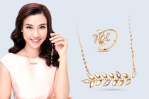 Nhung bo suu tap trang suc cho phai dep mua le hoi hinh anh