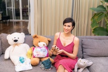 MC Phuong Mai lan dau chia se chuyen cham con kieu 'Tay - ta' hinh anh