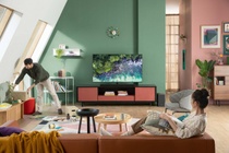 Samsung giai quyet hien tuong luu anh tren TV QLED nhu the nao? hinh anh