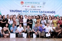 Unilever Viet Nam cong bo chuong trinh 'Truong hoc xanh - sach - khoe' hinh anh