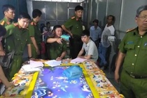 Kiem tra tiem game ban ca, phat hien 5 nguoi duong tinh ma tuy hinh anh