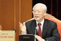 Tong bi thu, Chu tich nuoc chu tri hop Tieu ban Nhan su Dai hoi XIII hinh anh