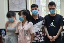 Phat hien 8 thanh nien bay lac trong can ho chung cu o Ha Noi hinh anh