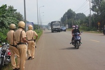 Dieu chuyen tram truong Tram CSGT Suoi Tre sang Phong CSCD hinh anh
