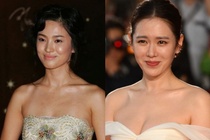 Ảnh chưa chỉnh sửa của Song Hye Kyo và Son Ye Jin