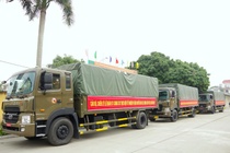 Quân đội Việt Nam chuyển 35 tấn hàng sang Thổ Nhĩ Kỳ