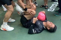'Tuong dai' pickleball Viet Nam roi san bang xe cap cuu hinh anh