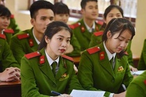 Du kien diem chuan vao truong cong an rat cao hinh anh