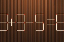 Di chuyển một que diêm biến phép tính 3 + 9 - 5 = 8 thành đúng