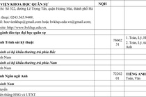 truong quan doi khong to chuc thi tuyen rieng anh 3