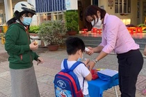 Co giao thanh F0, ca lop mam non phai nghi hoc den 14 ngay hinh anh
