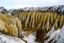 Thung lung trang noi bat giua rung nui nuoc Nga hinh anh