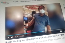 Khởi tố người đàn ông gây náo loạn siêu thị ở quận 7