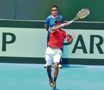 Davis Cup: Minh Quan bai tran, Viet Nam rot hang hinh anh