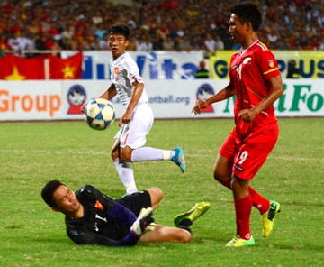 Hai diem yeu cua U19 Viet Nam hinh anh