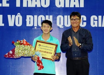 Dong doi cu cua Cong Phuong nhan giai vua pha luoi futsal hinh anh