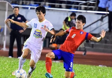 Xuan Truong, Cong Phuong ve thi dau giai U21 quoc te hinh anh