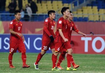 Cau thu U23 Viet Nam an mung thanh tich ky luc cua Dong Nam A hinh anh