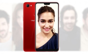 Oppo F7 ra mat voi tai tho, camera selfie 25 MP hinh anh