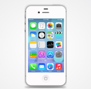 Trai nghiem phan mem moi nhat iOS7 cung iPhone 4S 8GB hinh anh
