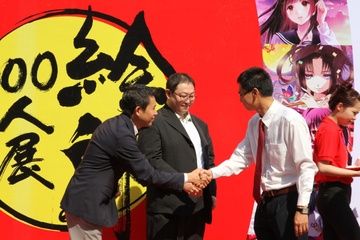 Trien lam tranh ESHI100 minh hoa manga anime tai TP.HCM hinh anh
