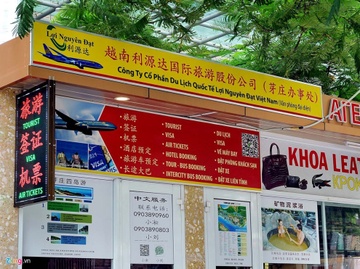 Khanh Hoa chan chinh bien hieu tran ngap tieng Trung Quoc hinh anh