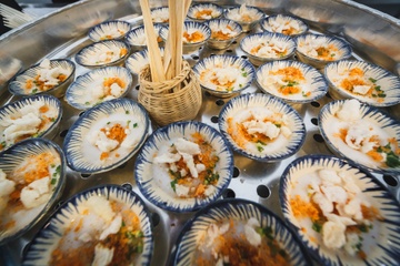 Banh beo, banh bot loc Hue tai Dai hoi am thuc the gioi hinh anh