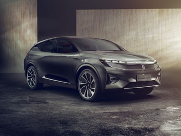 Anh Byton Concept, xe dien tu Trung Quoc gia bang nua Tesla Model X hinh anh