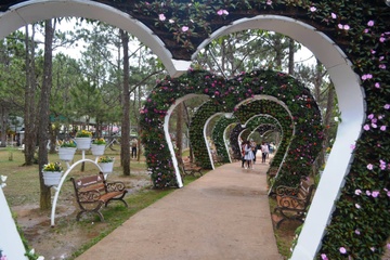 Nha nghi binh dan tai Da Lat tang gia gap 3 dip le 30/4 va 1/5 hinh anh