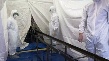 Lao dong tu Liberia ve nuoc khong co dau hieu nhiem Ebola hinh anh