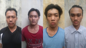 Bat 6 thanh nien chuyen trom cap o Sai Gon hinh anh